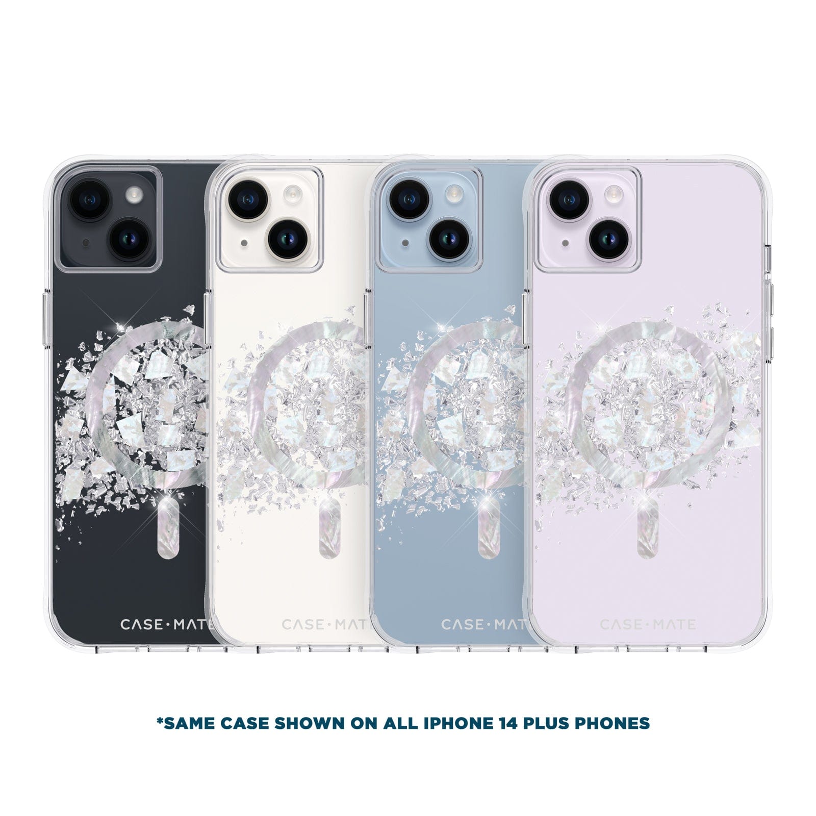 *SAME CASE SHOWN ON ALL IPHONE 14 PLUS PHONES