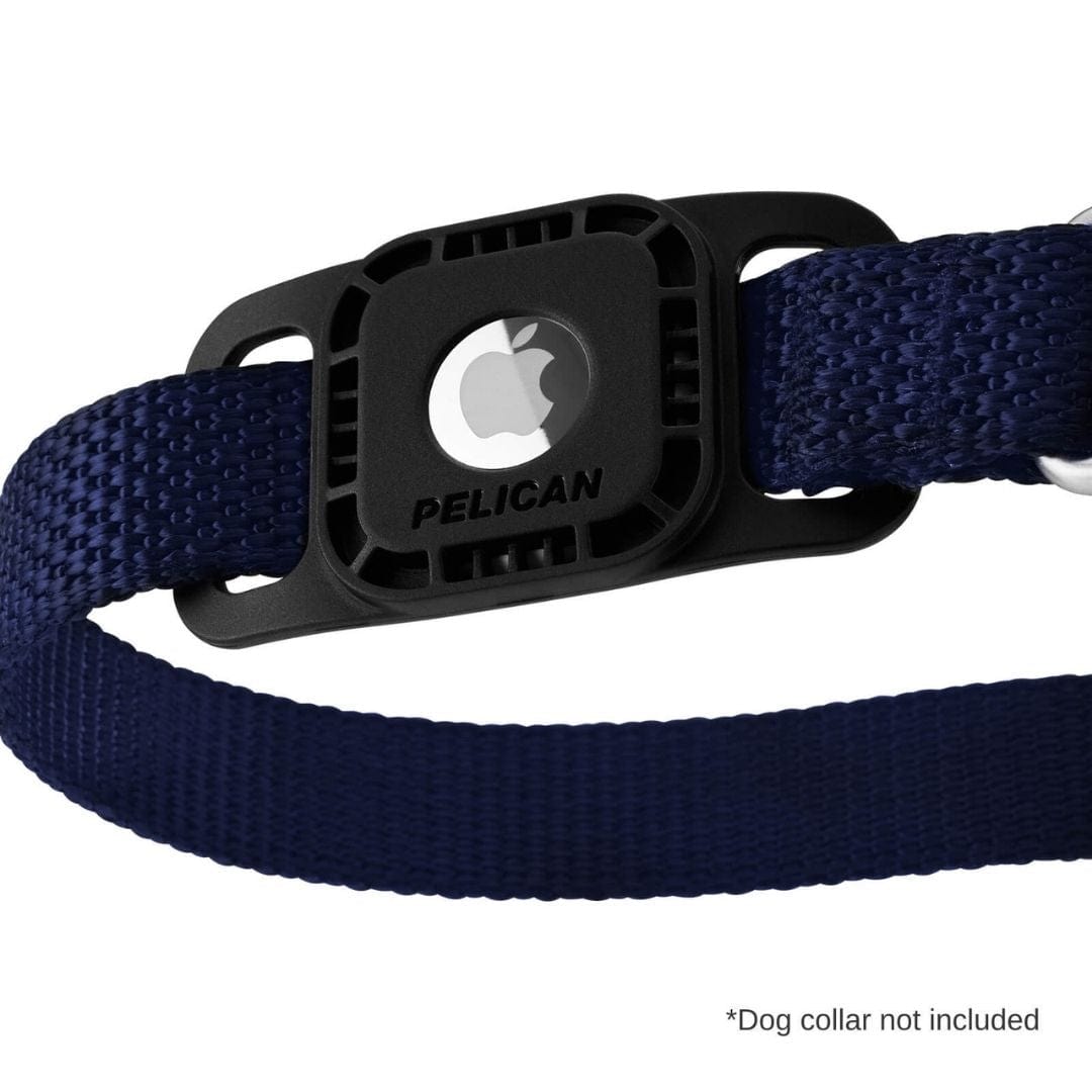 Pelican Protector AirTag Case for Dog Collar (Black) - AirTag Case color::Black