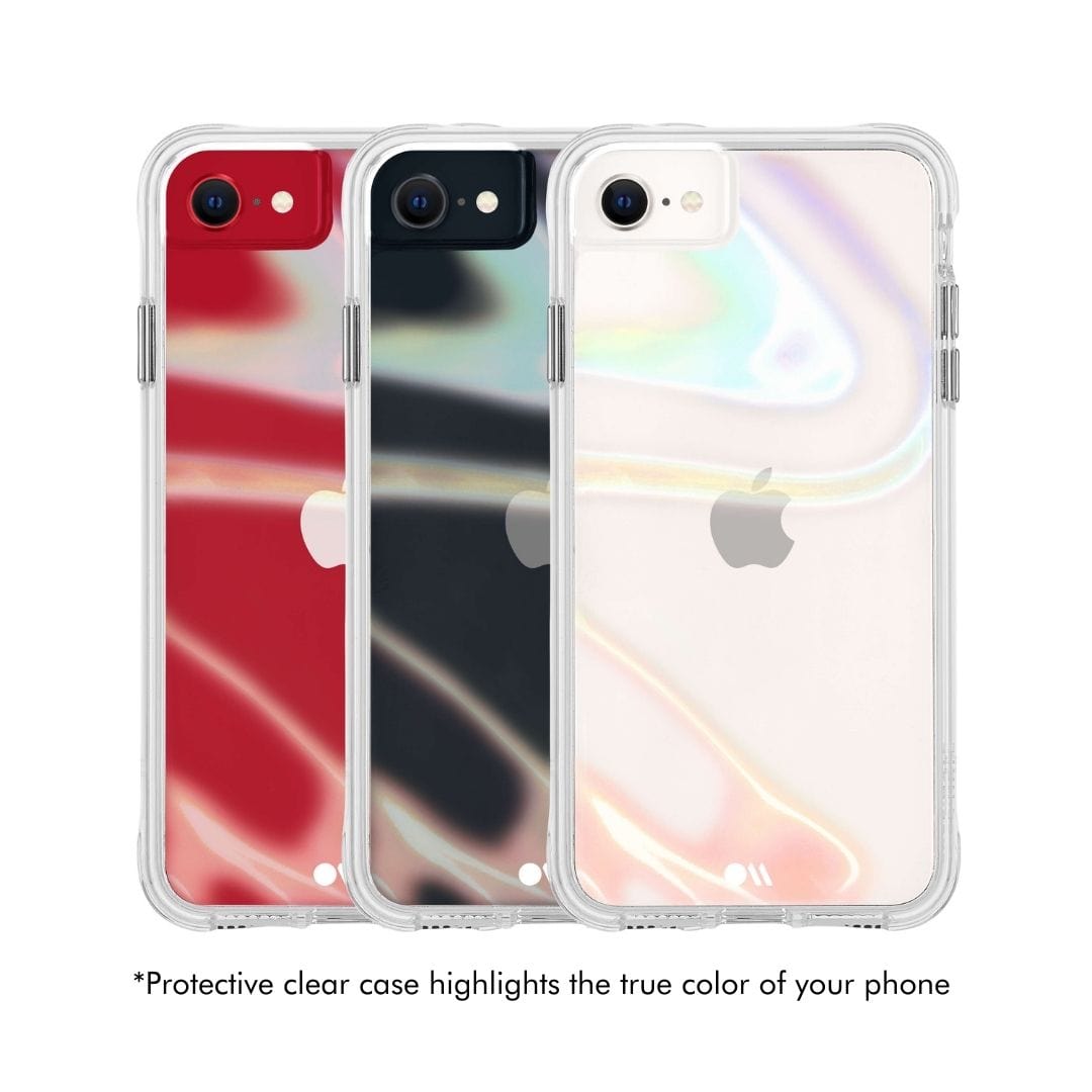 *Protective clear case highlights the true color of your phone. color::Soap Bubble