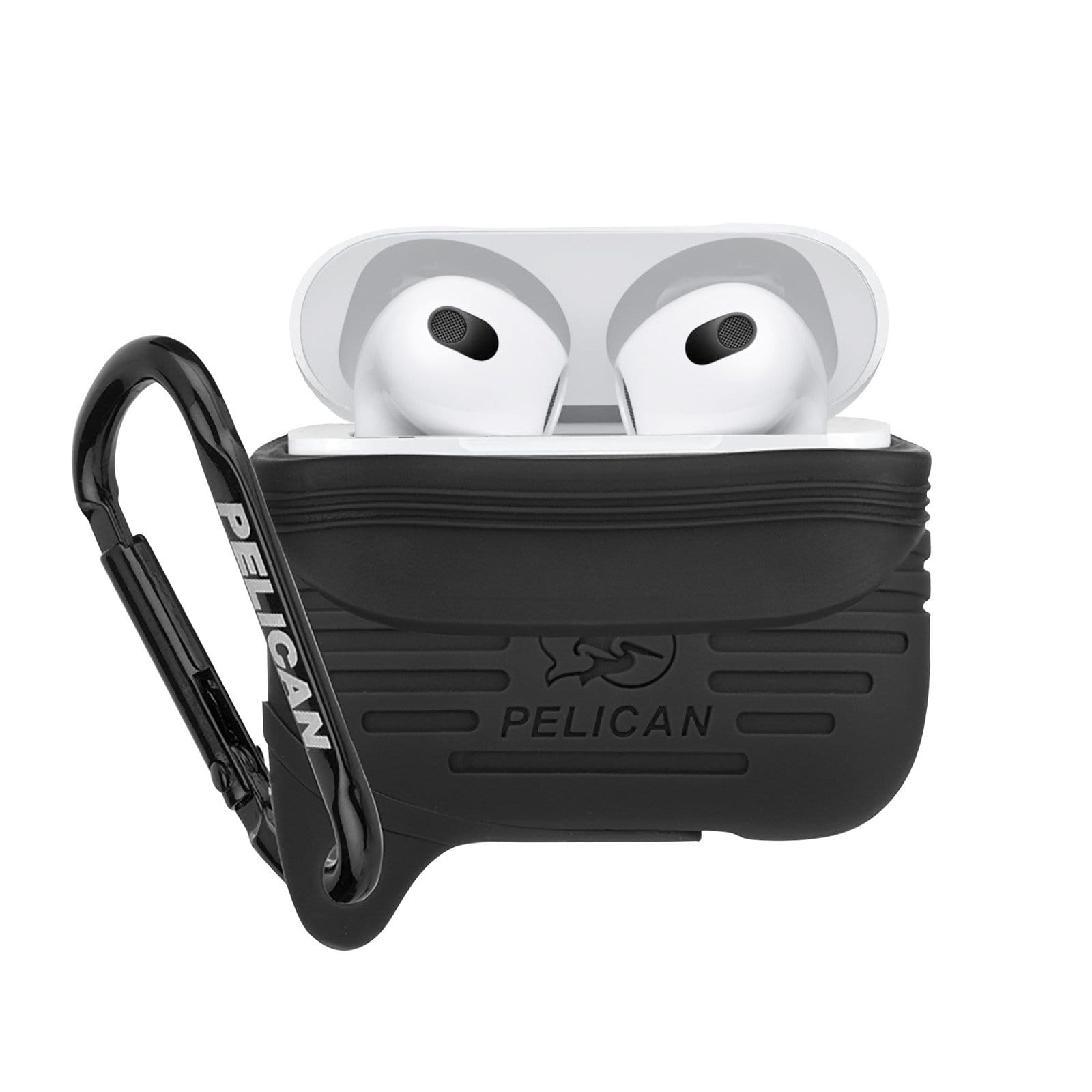 Black Pelican AirPods 3rd Generation case. color::Black