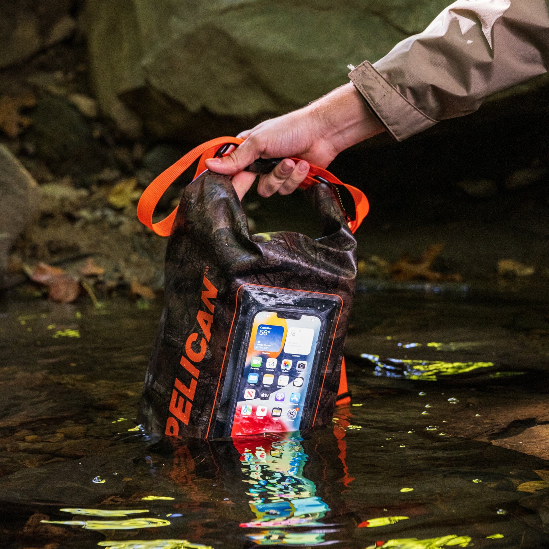 Pelican Marine Water Resistant 5L Dry Bag (Hunter Camo)