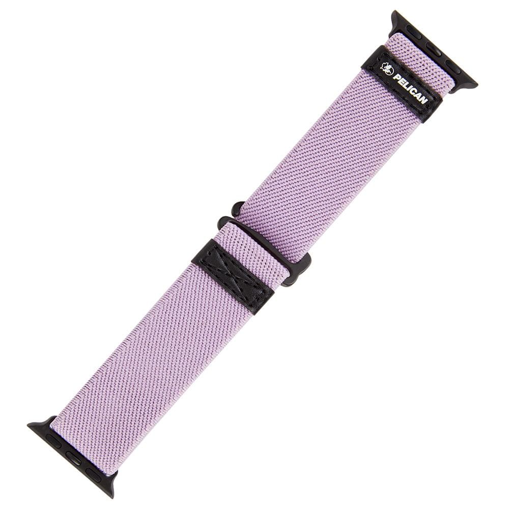 Pelican Protector Watch Band fully extended. color::Mauve Purple