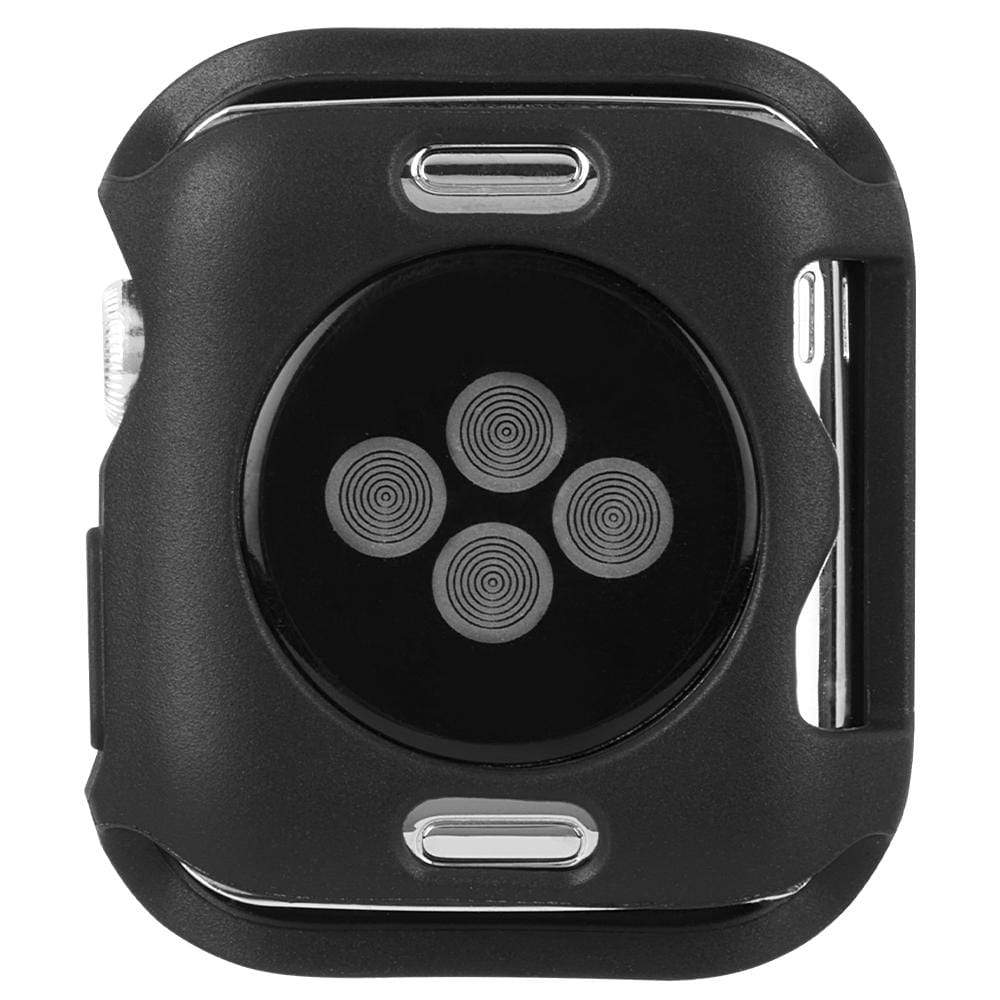 Back of Pelican Protector Watch Bumper. color::Black