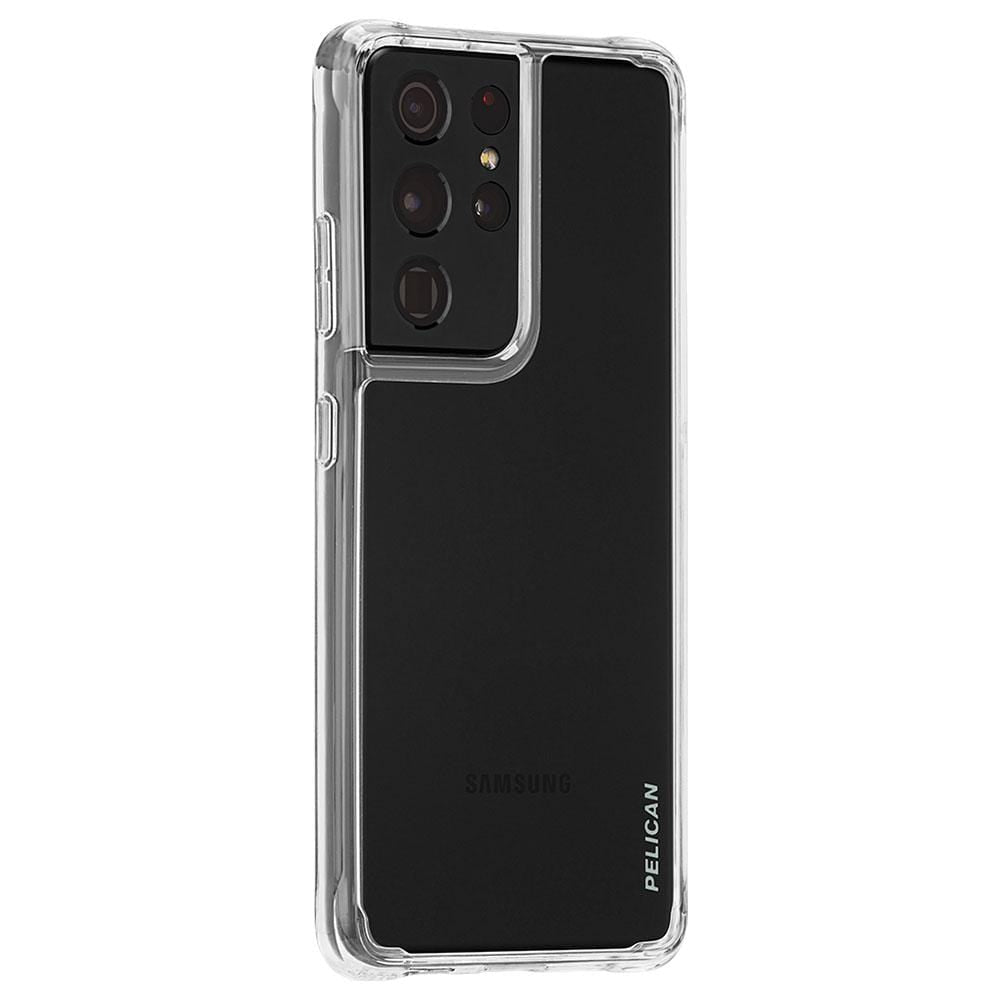 Clear and protective case for Galaxy S21 Ultra 5G. color::Clear