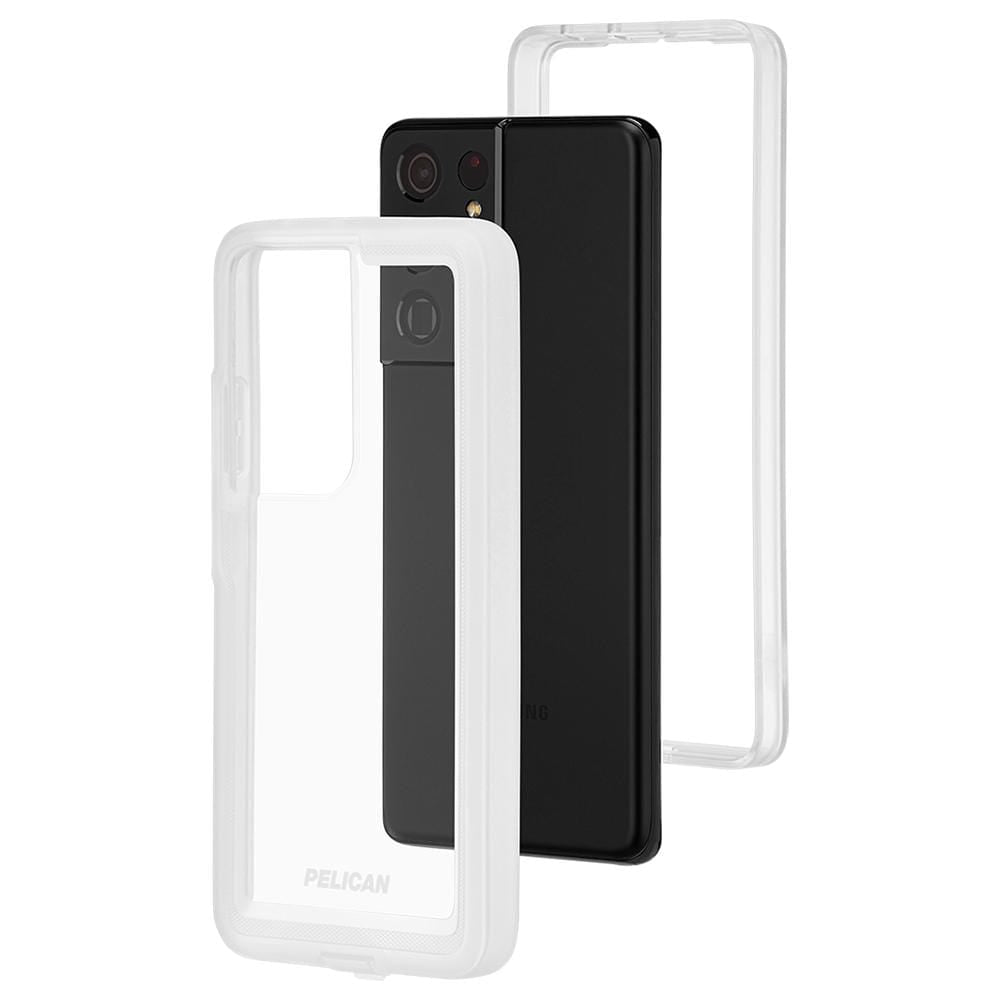 2 Piece protective design. color::Clear