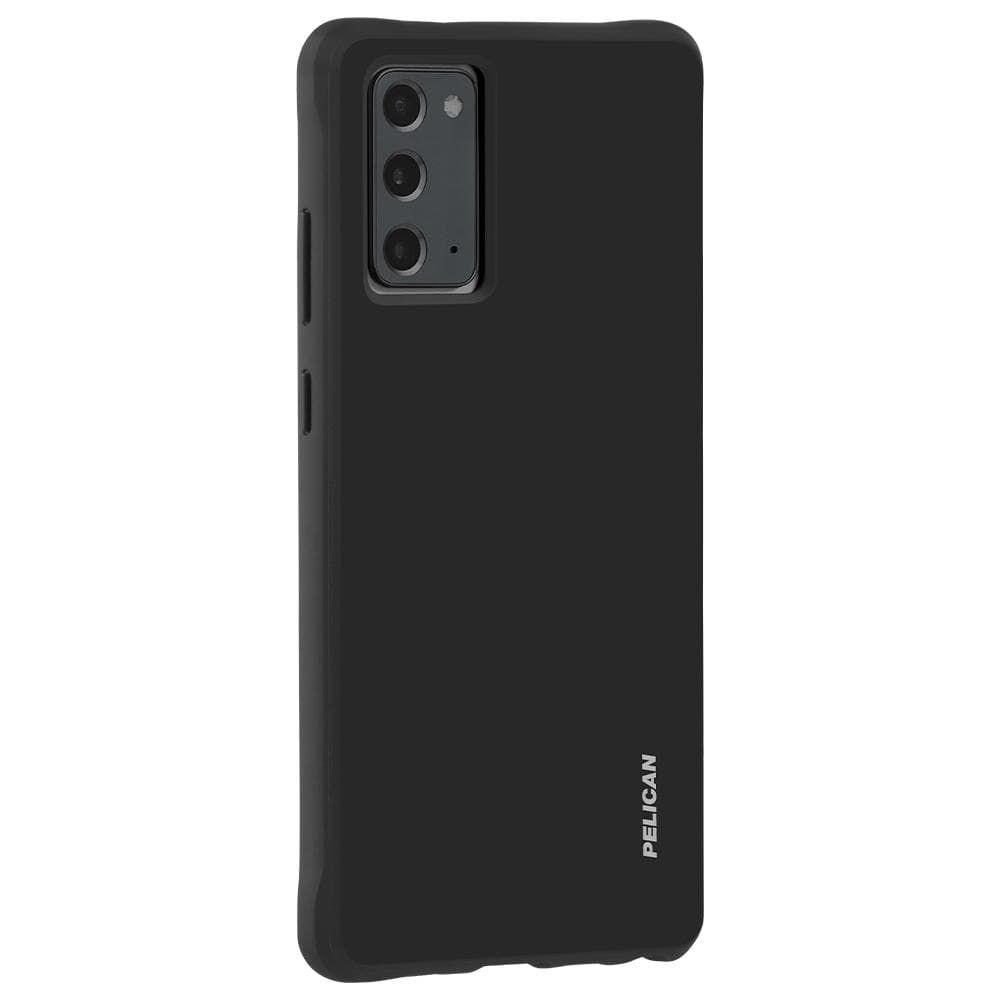 Minimalist protective case for Galaxy Note20 5G. color::Black