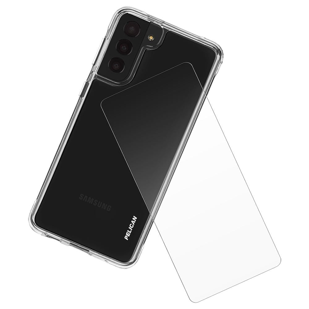 Clear Pelican case and screen protector. color::Clear