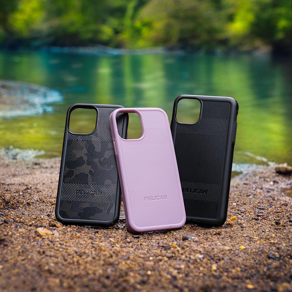 Pelican Protector collection in nature. color::Mauve