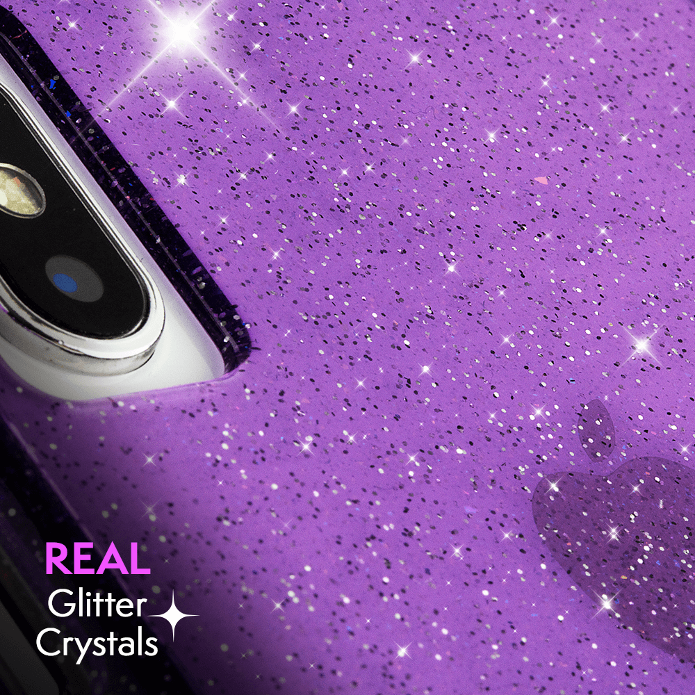 Real Glitter Crystals. color::Sheer Crystal Purple
