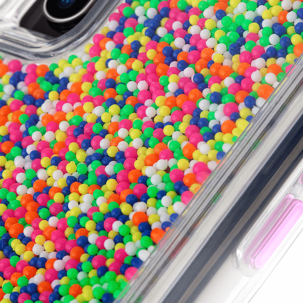 Close up of sprinkles. color::Sprinkles