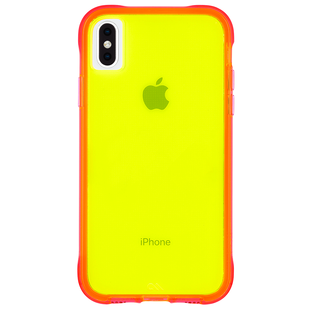 Tough Neon - iPhone Xs Max color::Yellow Neon