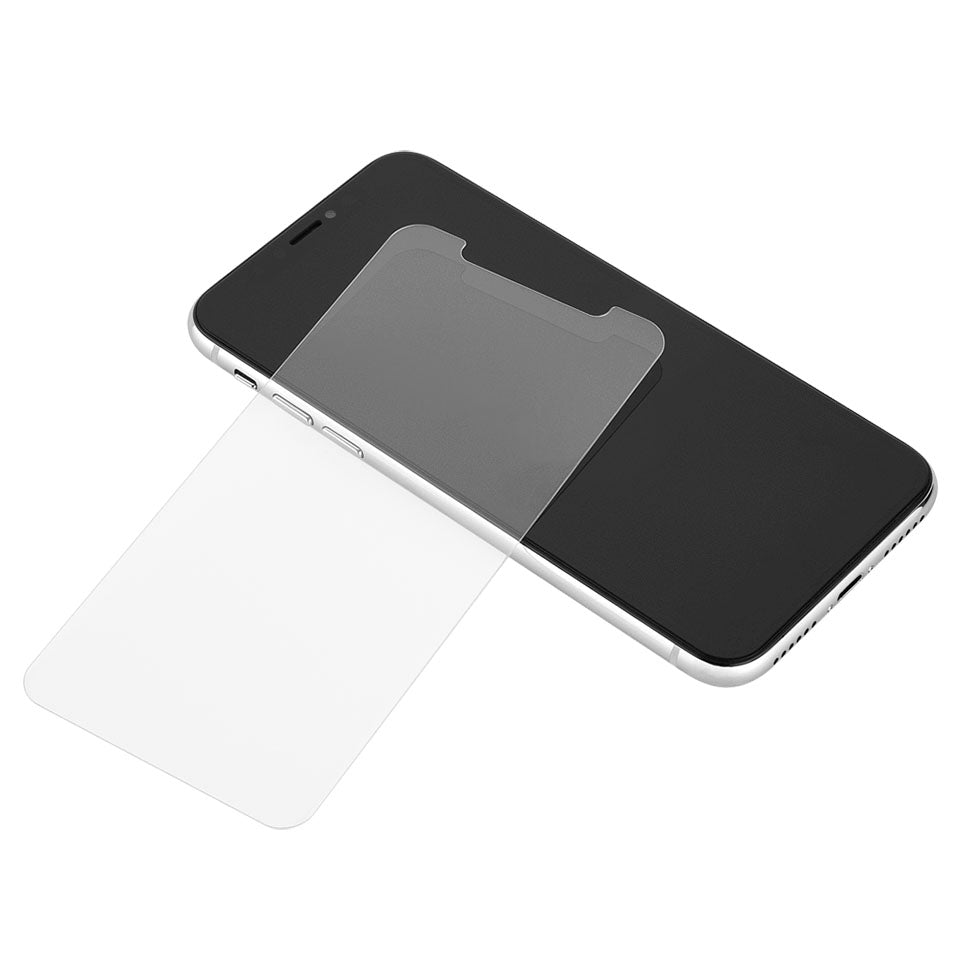 clear protective screen with phone
