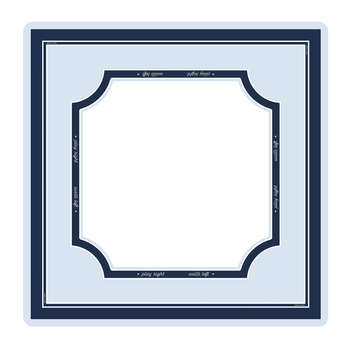 Mahjong Mat — Classic Carolina Blue