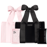 The Tote Duo - Ballet Pink Bow & Midnight Black Bow