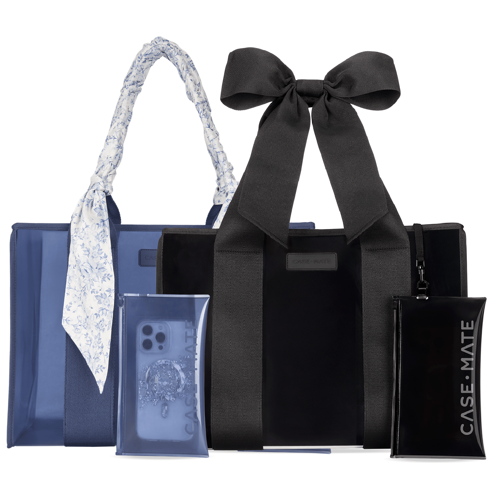 The Tote Duo - Something Navy Twilly & Midnight Black Bow