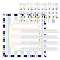 The Essentials Mahjong Set - Cabana Stripe