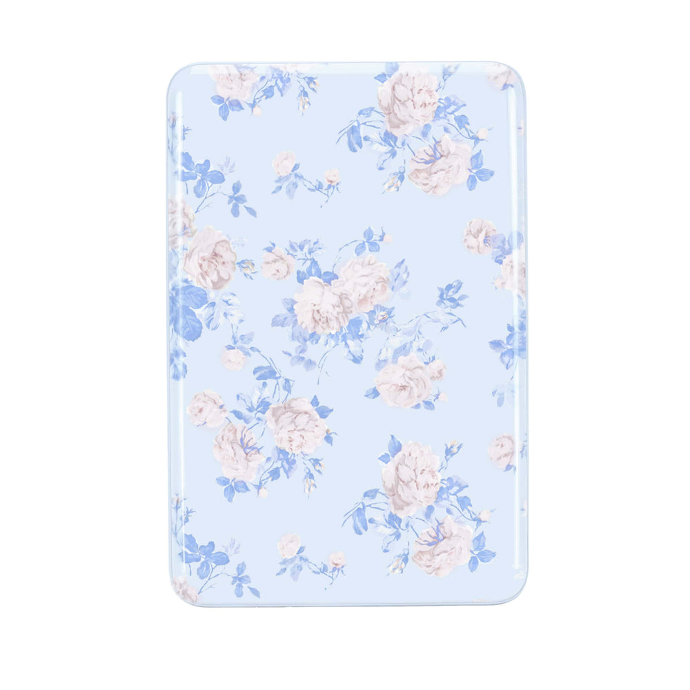 Floral patterned product on a light blue background
#color_everblooming rosettes
