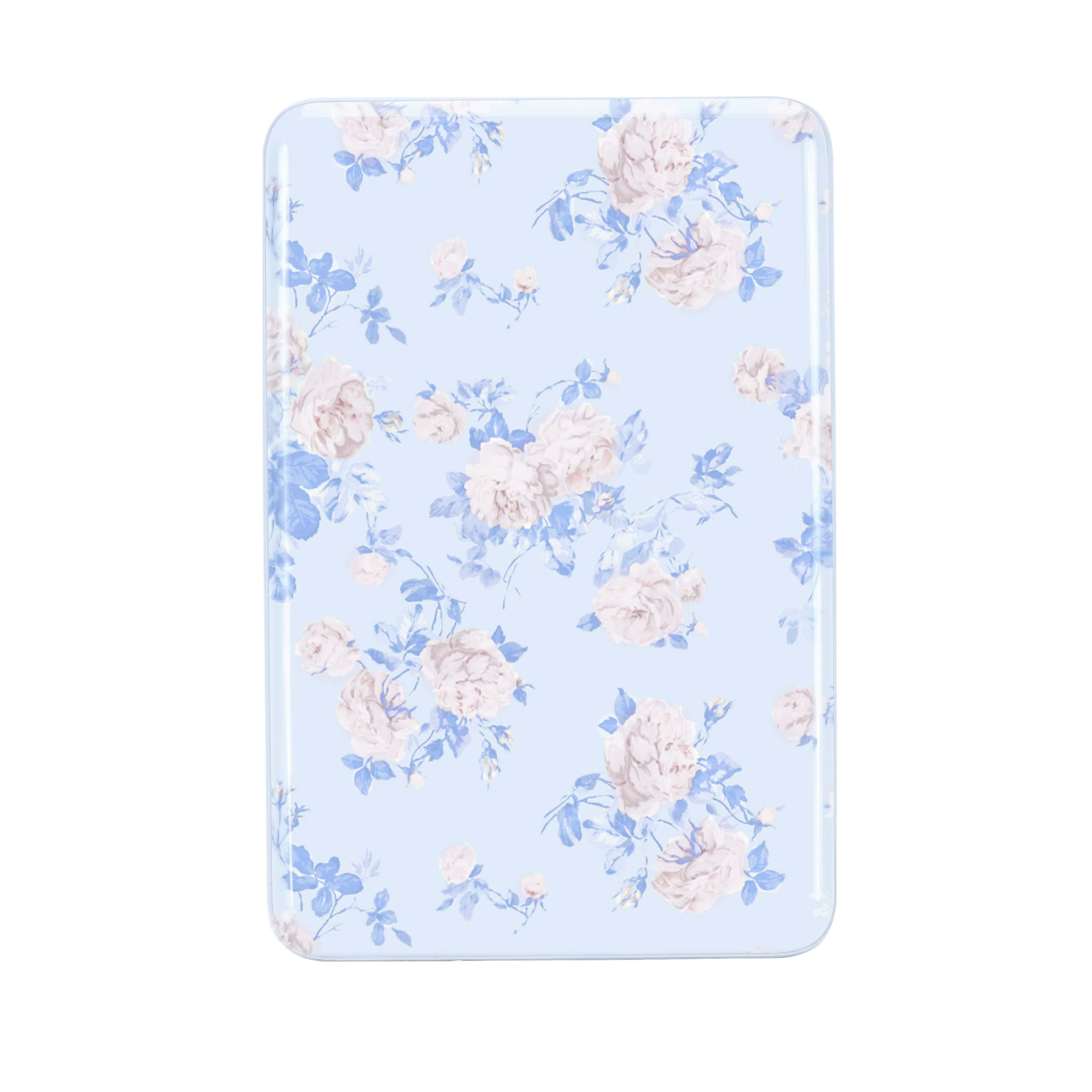 Floral patterned product on a light blue background
#color_everblooming rosettes
