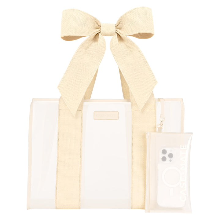 Jelly Tote Ecru Raffia Bow
#color_raffia bow