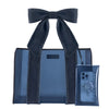 Dark Wash Denim Bow