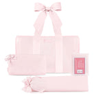 Set of pink bags for mahjong with ribbons on a white background

#color_ballet pink bow