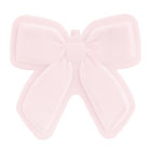A pale pink bow-shaped gel ice pack with a small embossed 'CASE-WISE' brand name on the lower right lobe, shown against a solid white background.