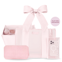 The Jelly Tote Trio - Ballet Pink Bow