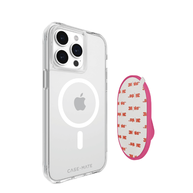 Glossy™ Adhesive Lip Gloss Holder showing adhesive