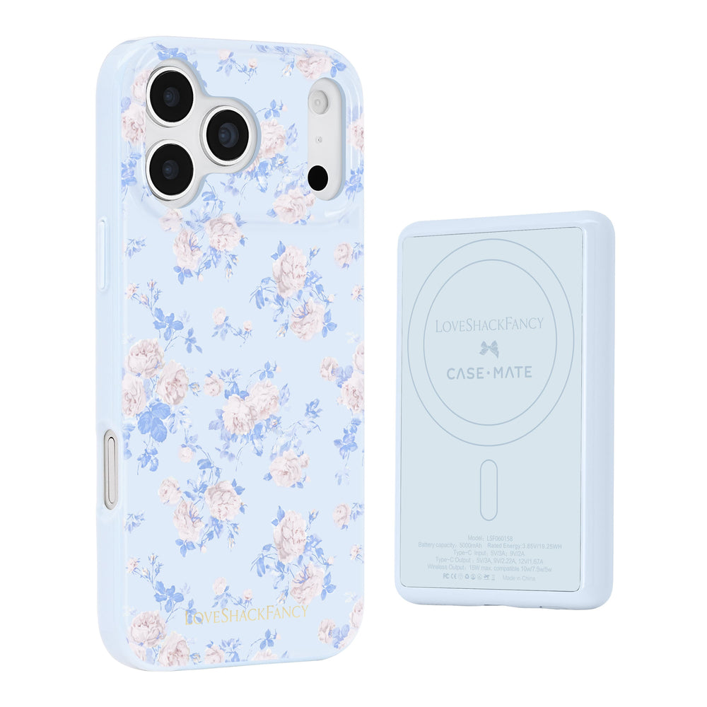 Floral patterned phone case with 'Case-Mate' branding on a white background
#color_everblooming rosettes