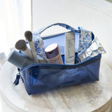 A cosmetic bag full of makeup
#color_something navy twilly