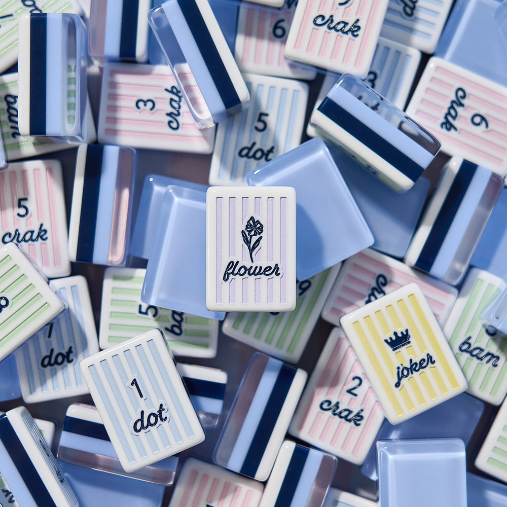 The Everything Mahjong Set - Carolina Blue