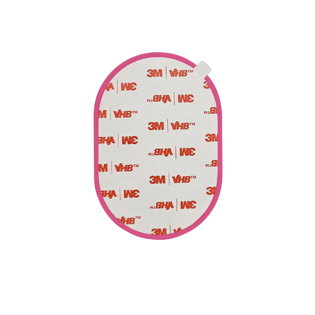 3m adhesive backing on Glossy™ Adhesive Lip Gloss Holder 