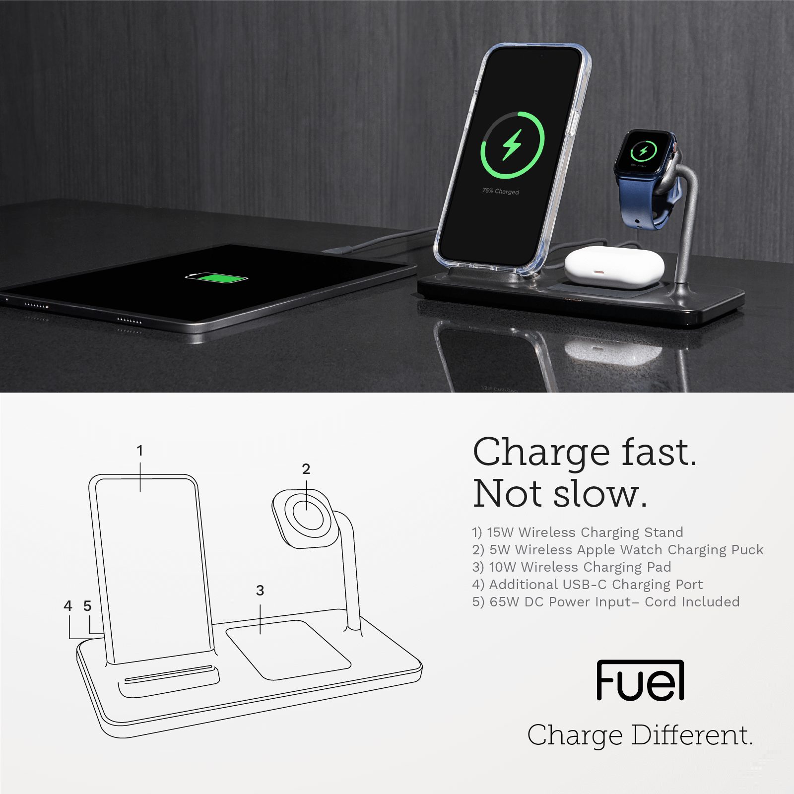 FUEL Power Station - Wireless Charger
