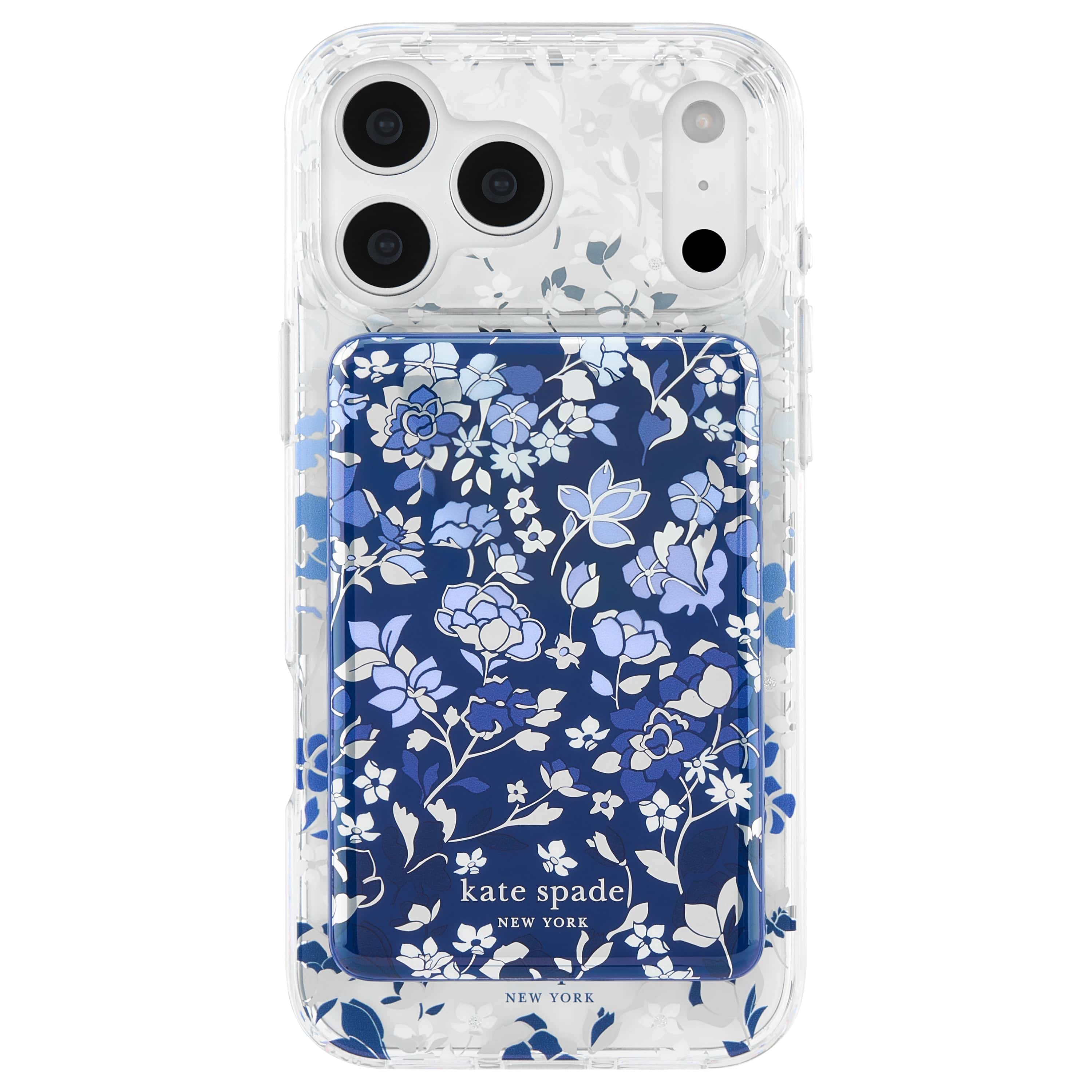kate spade new york Flowerbed Blue MagSafe Battery Pack