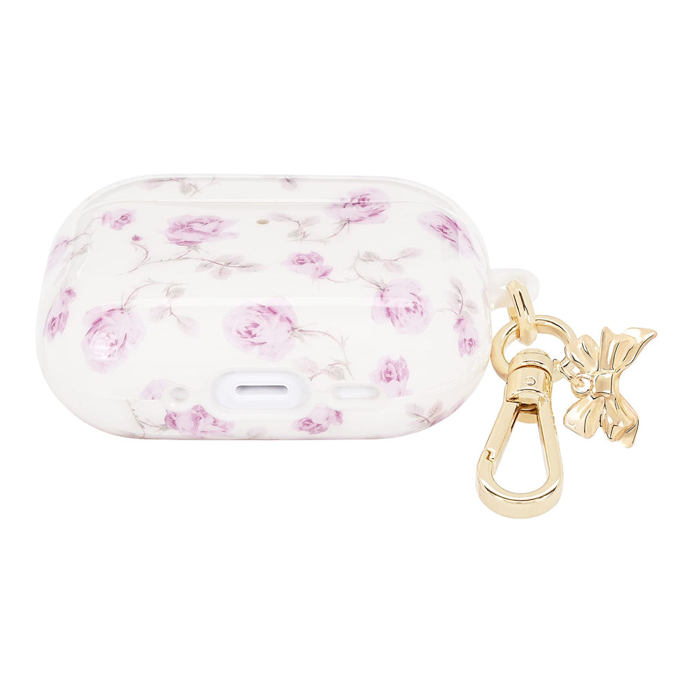 Floral-patterned case with a gold clip on a white background
#color_ribbon rosa flora