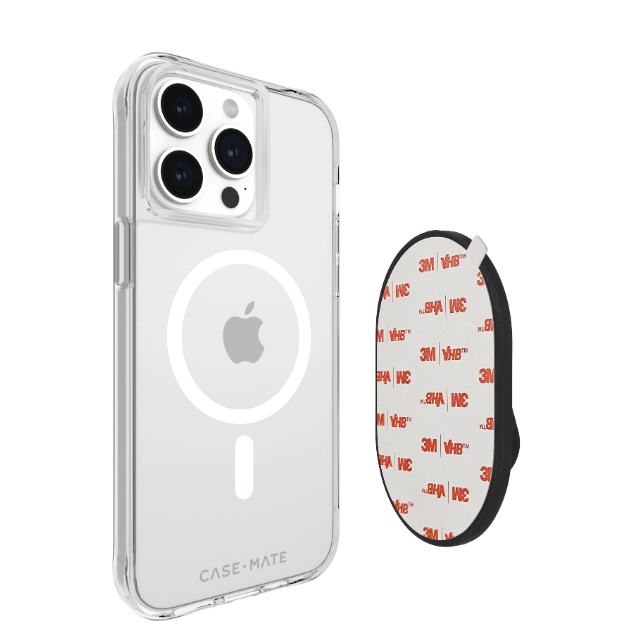 Glossy™ Adhesive Lip Gloss Holder Black