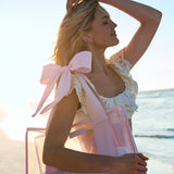 The Tote Duo - Ballet Pink Bow & Midnight Black Bow