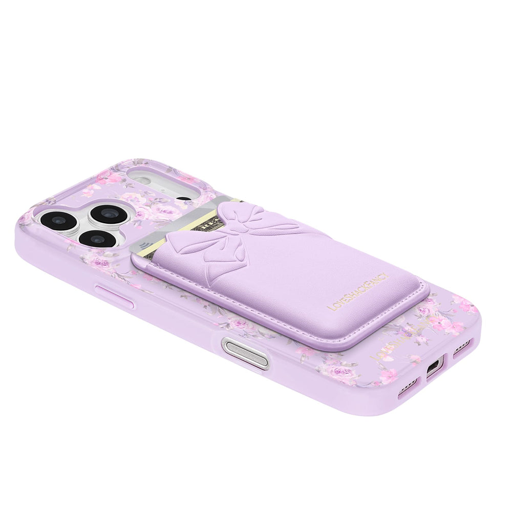 Purple phone case with floral design on a white background
#color_purple