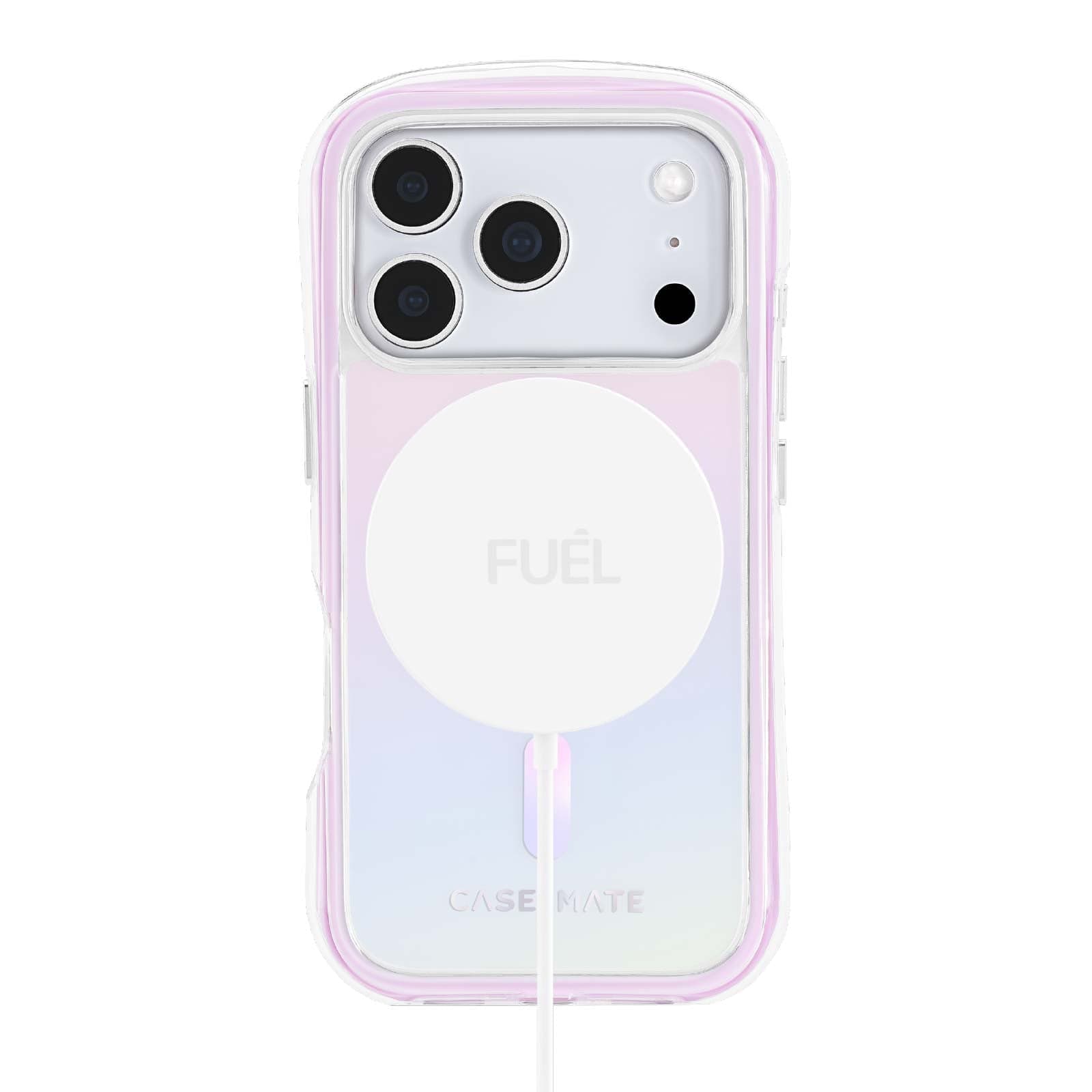 FUEL Wireless Charger for MagSafe - Wireless Charger on Jelly Pop Phone Case