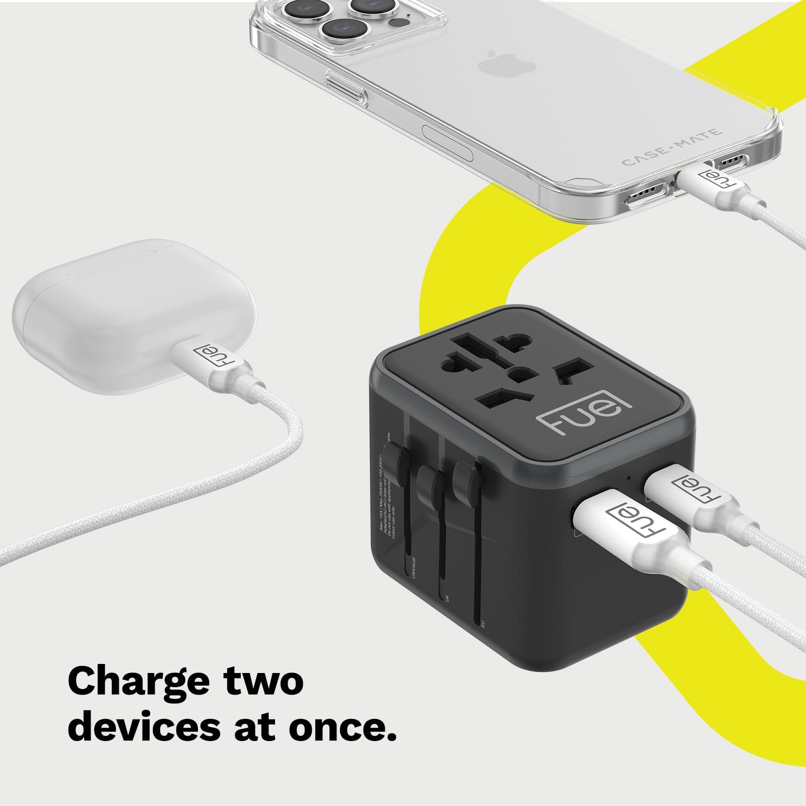 CHARGE TWO DEVICE AT ONCE