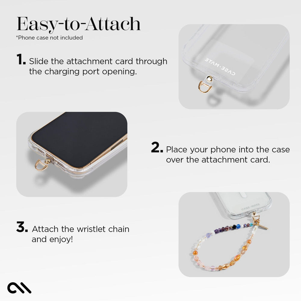 Case-Mate Phone Charm Beaded Wristlet Case-Mate Phone Charm Beaded Wristlet