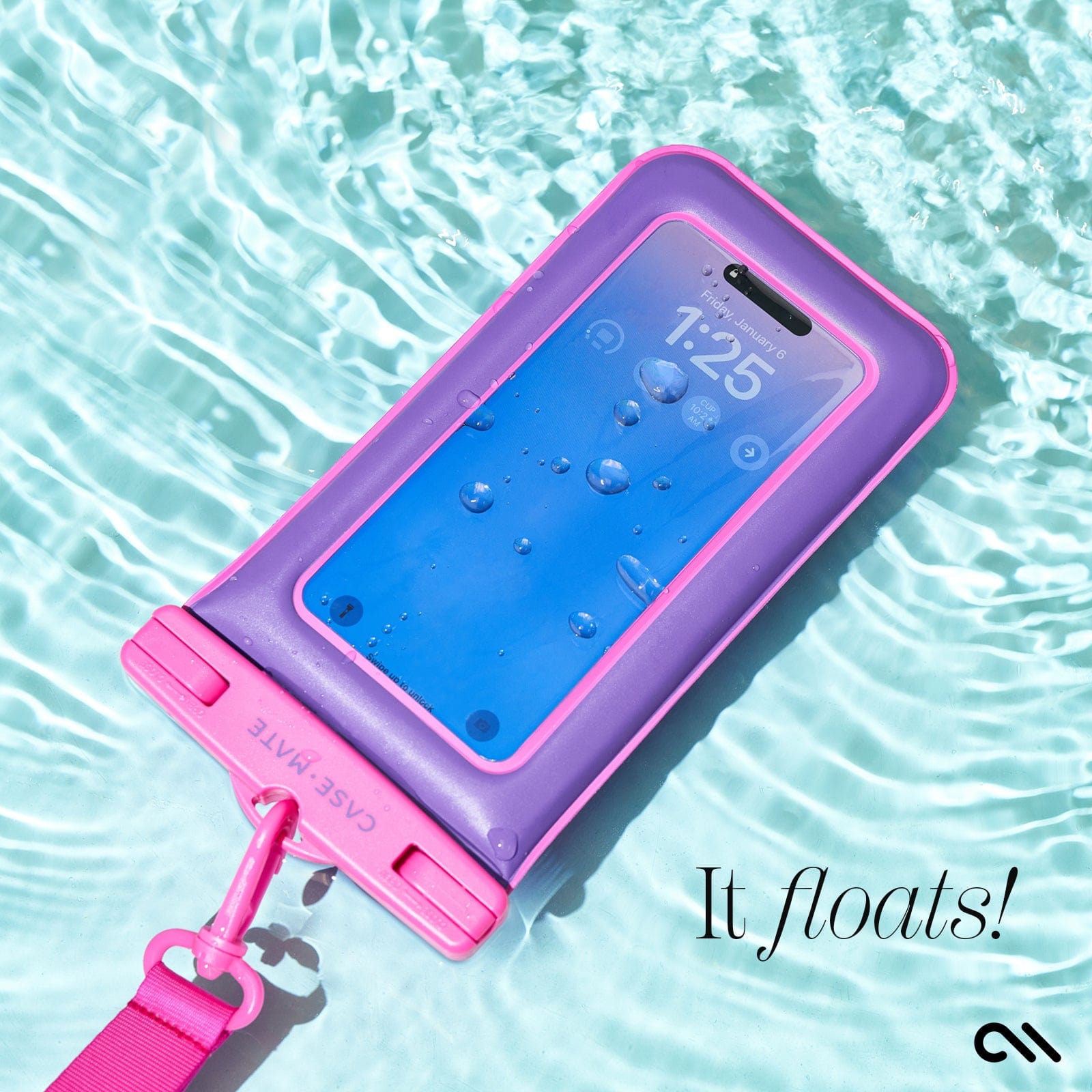 Floating waterproof phone case sale