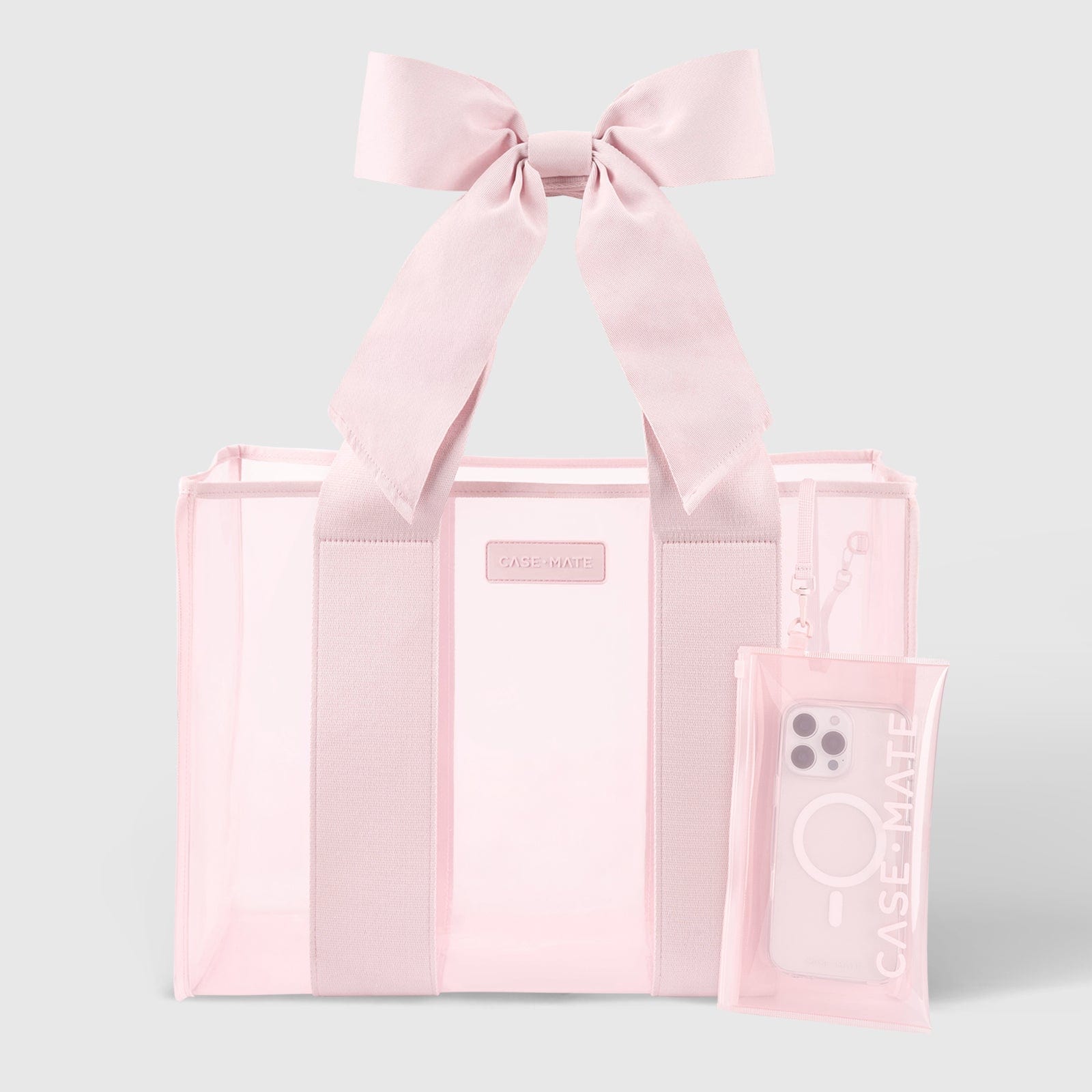 Special Edition Bow Travel Tote With Phone Pouch