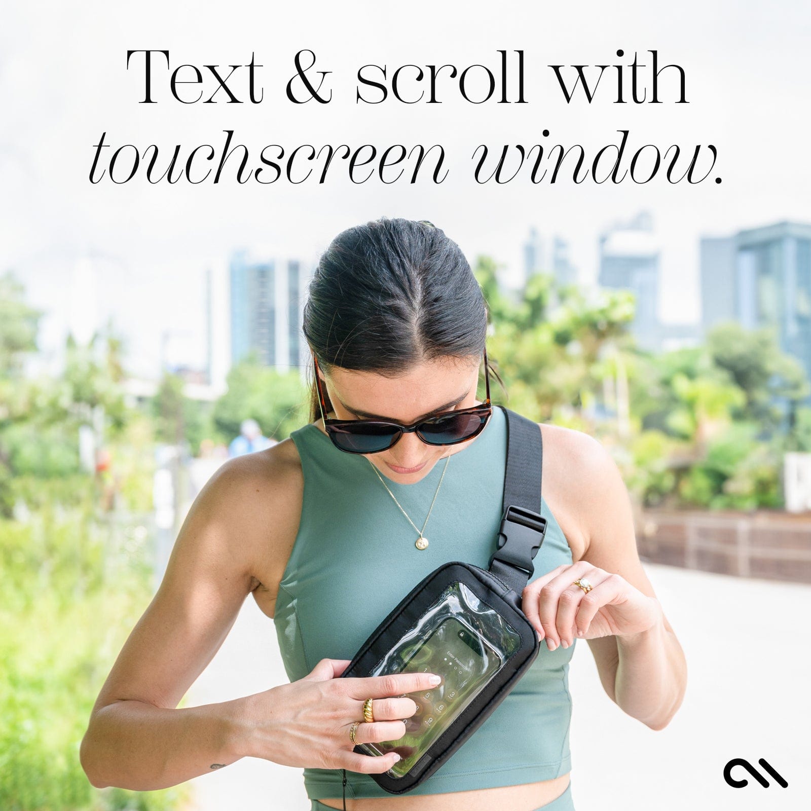 TEXT & SCROLL WITH TOUCHSCREEN WINDOW