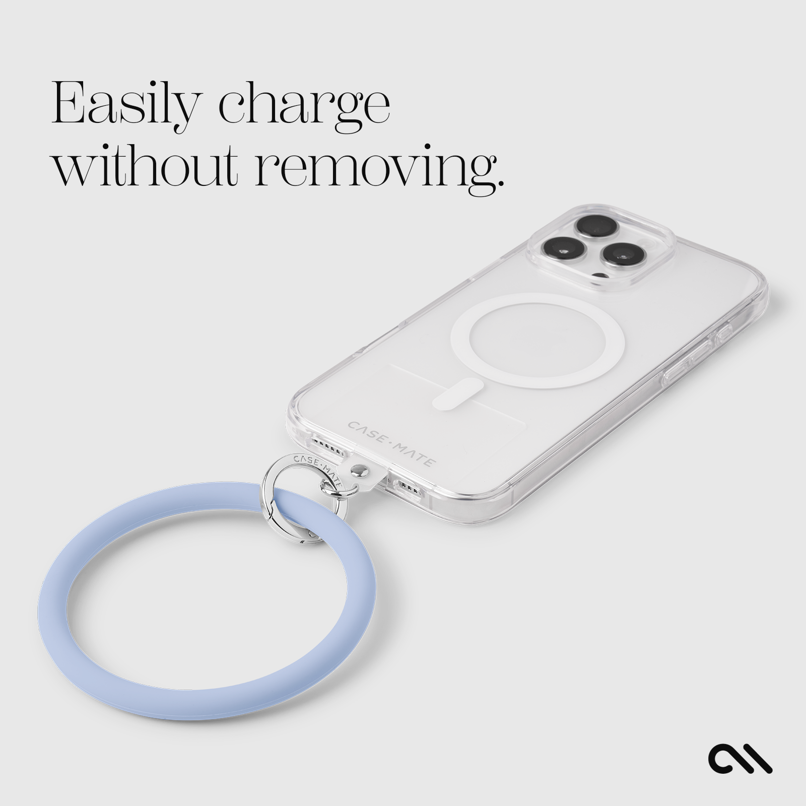 EASILY CHARGE WITHOUT REMOVING