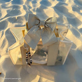 #color_ecru raffia bow