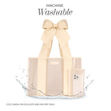 #color_ecru raffia bow