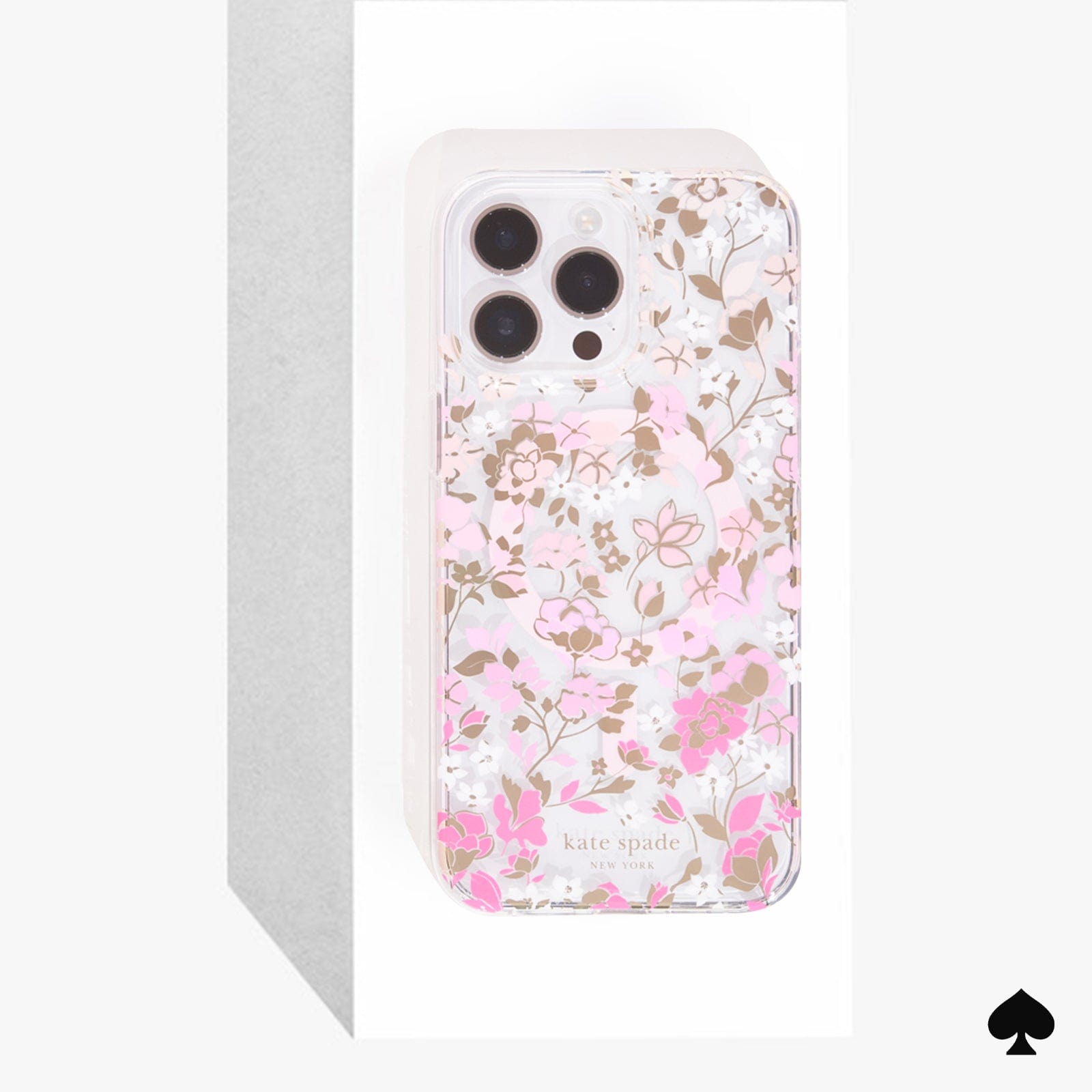 kate spade new york Flowerbed MagSafe iPhone 15 Pro