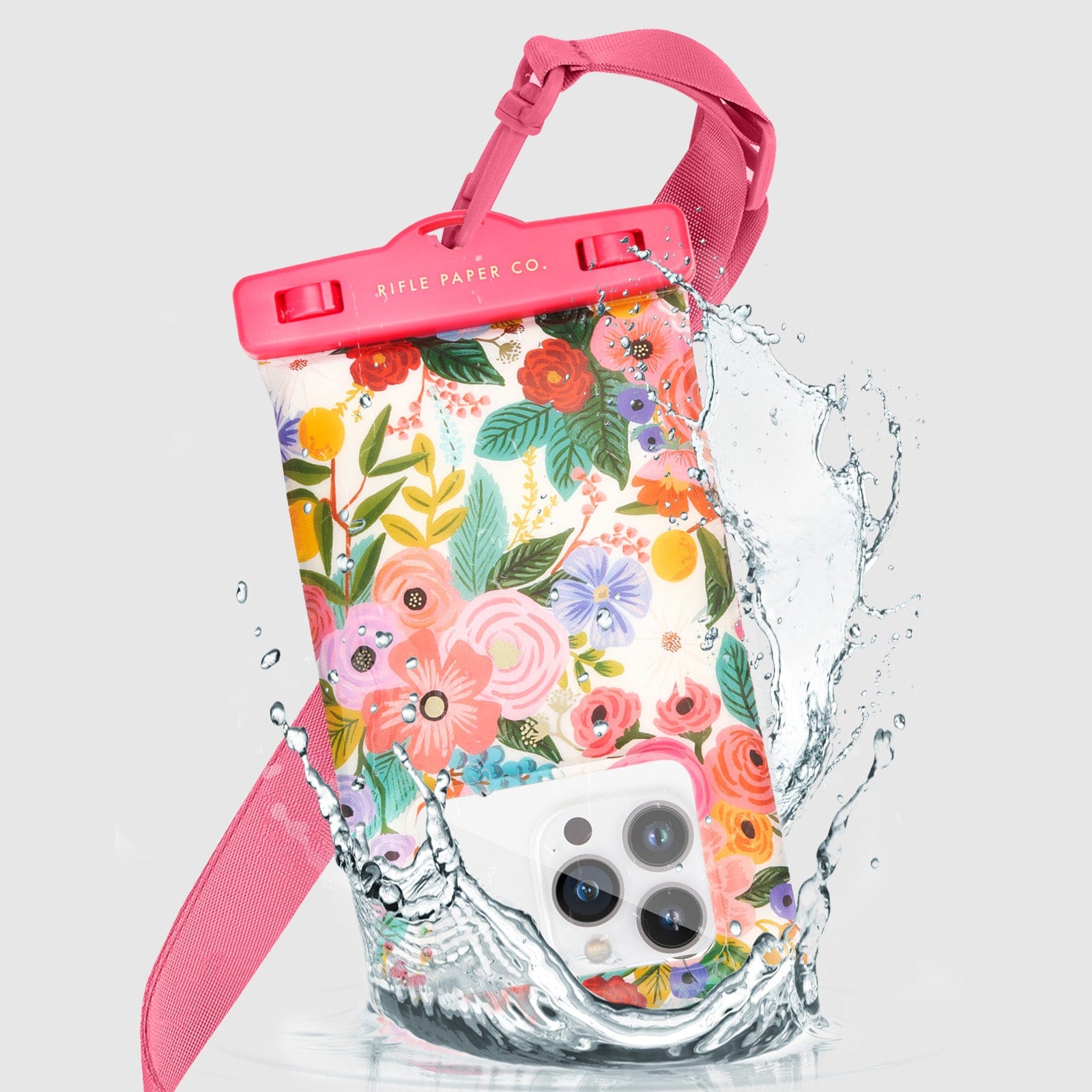 Rifle Paper Co. Waterproof Floating Pouch (Garden Party)