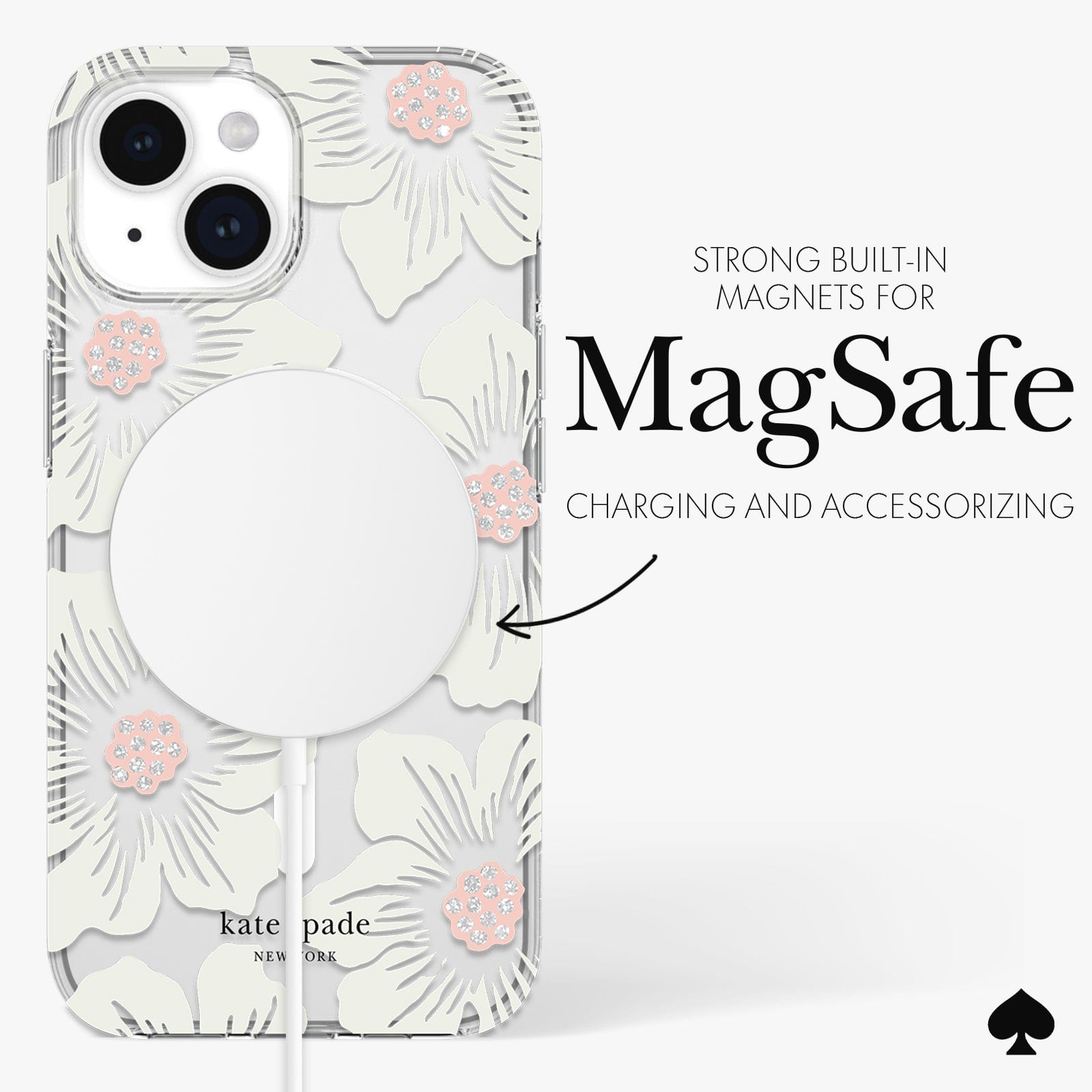 kate spade new york Hollyhock MagSafe - iPhone 15 / 14 / 13